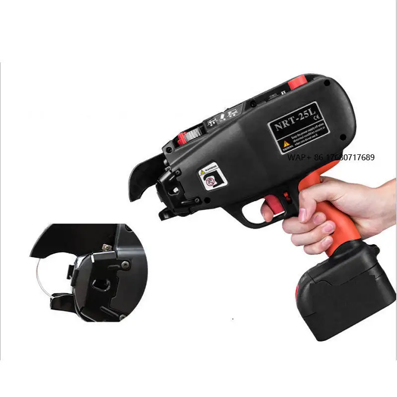 Small Fully-Automatic Rechargeable Electric Construction Machinery Handheld Steel Bar Binding Machine