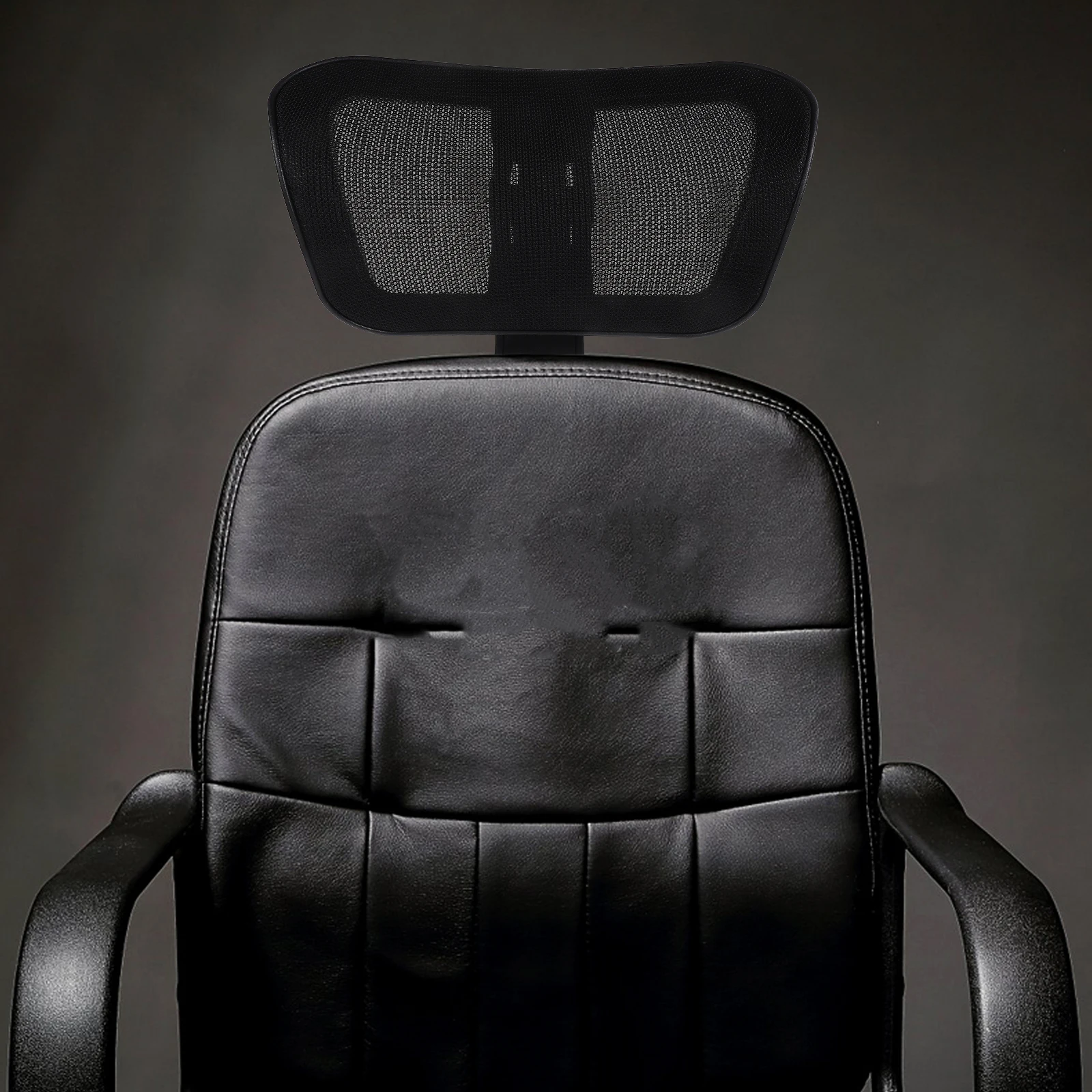 

Adjustable Height Ergonomic Computer Chair Headrest Plastic Neck Support for Office Home Study Furniture Part Mesh Chair