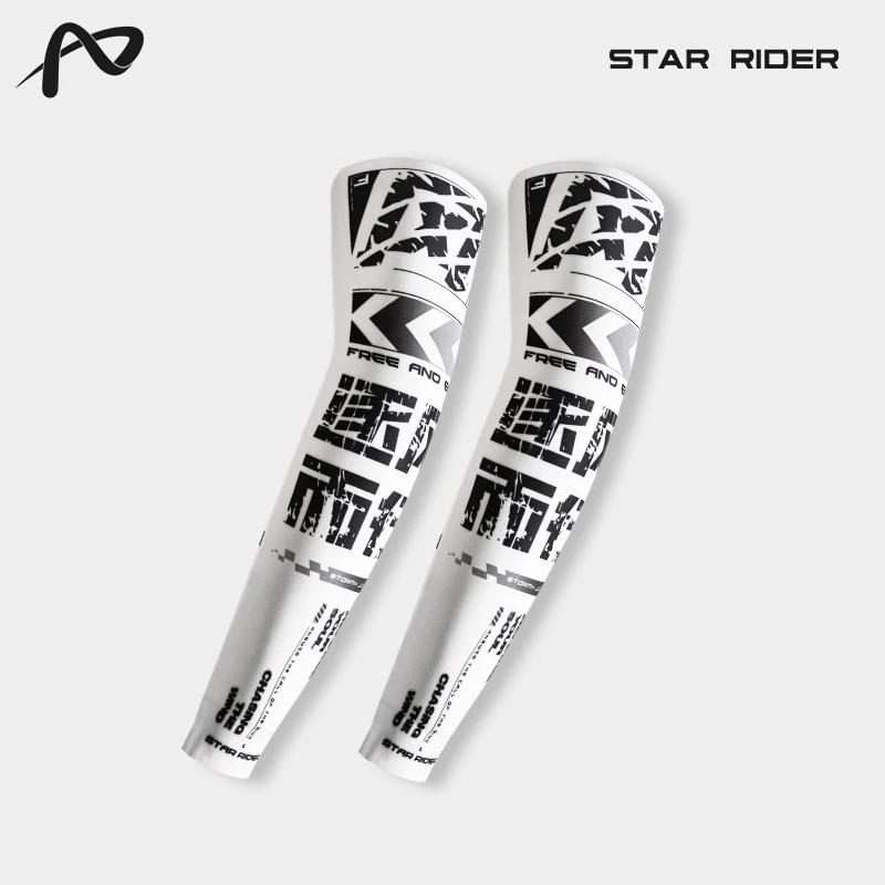 Star Rider Ice-Sleeved Arm Sleeves Anti-UV Sleeve And Sun Protection Cycling Gear Motorcycle Riding Protective Accessories SR-05