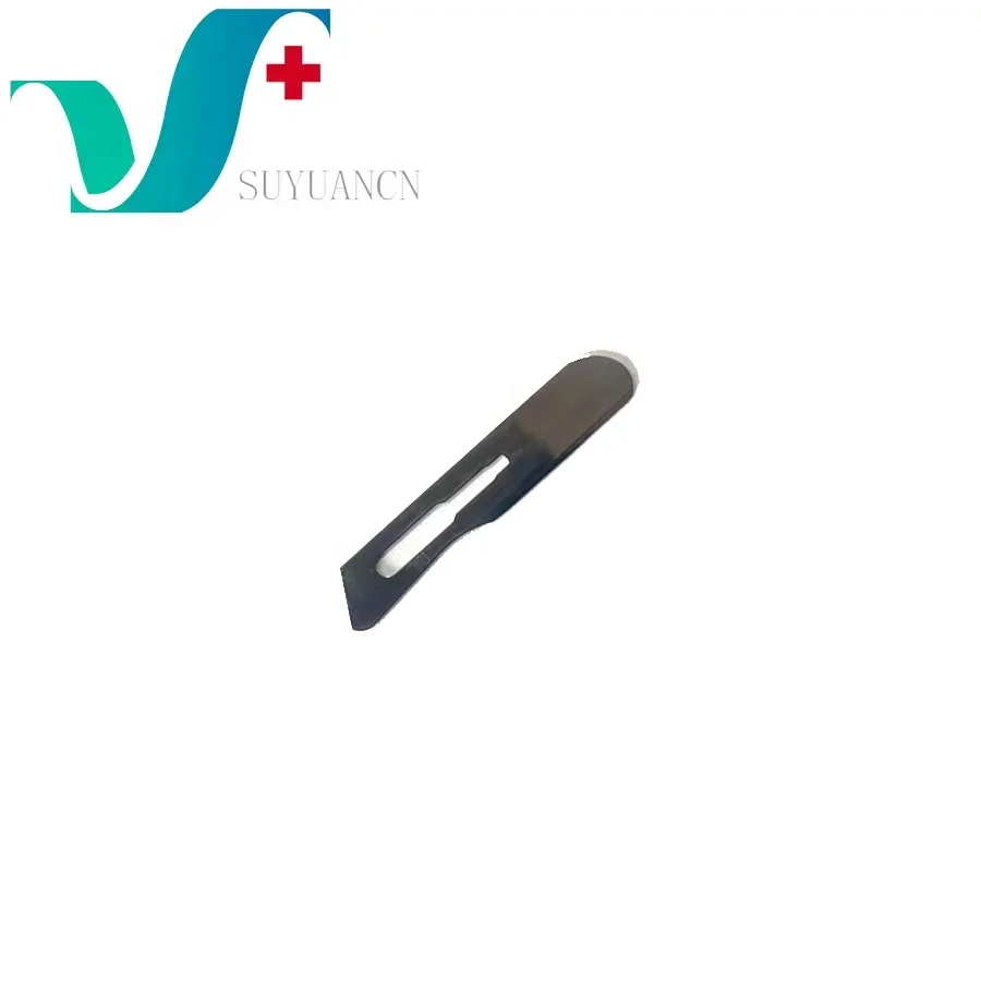 Sterilized Dermaplaning Stainless Steel Surgical 10r Blade With ABS Handle