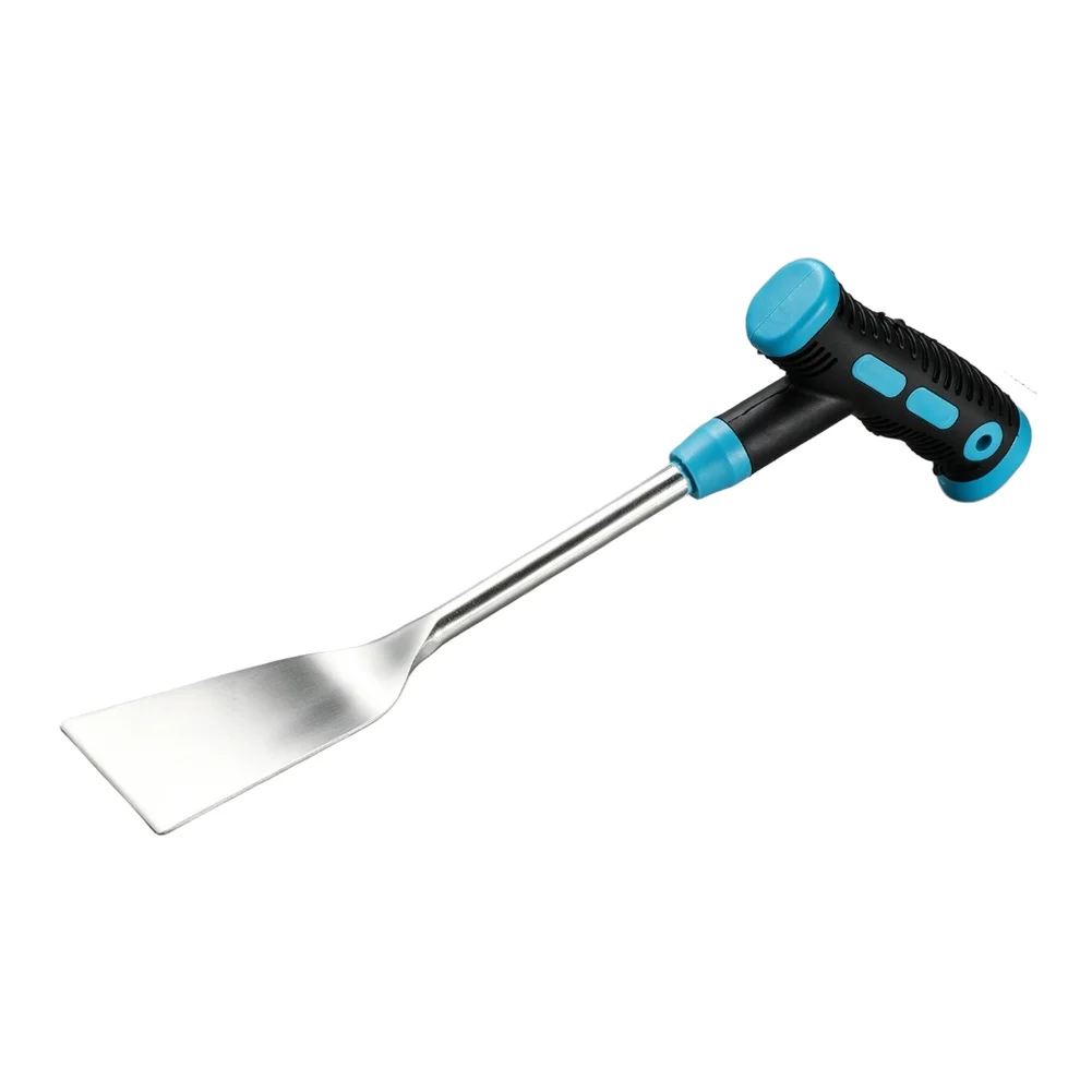 Orange Green Steel Hand Shovel With Ergonomic Plastic Handle For Weeding Pot Transplanting Edging Moving Loose Soil Digging Garl