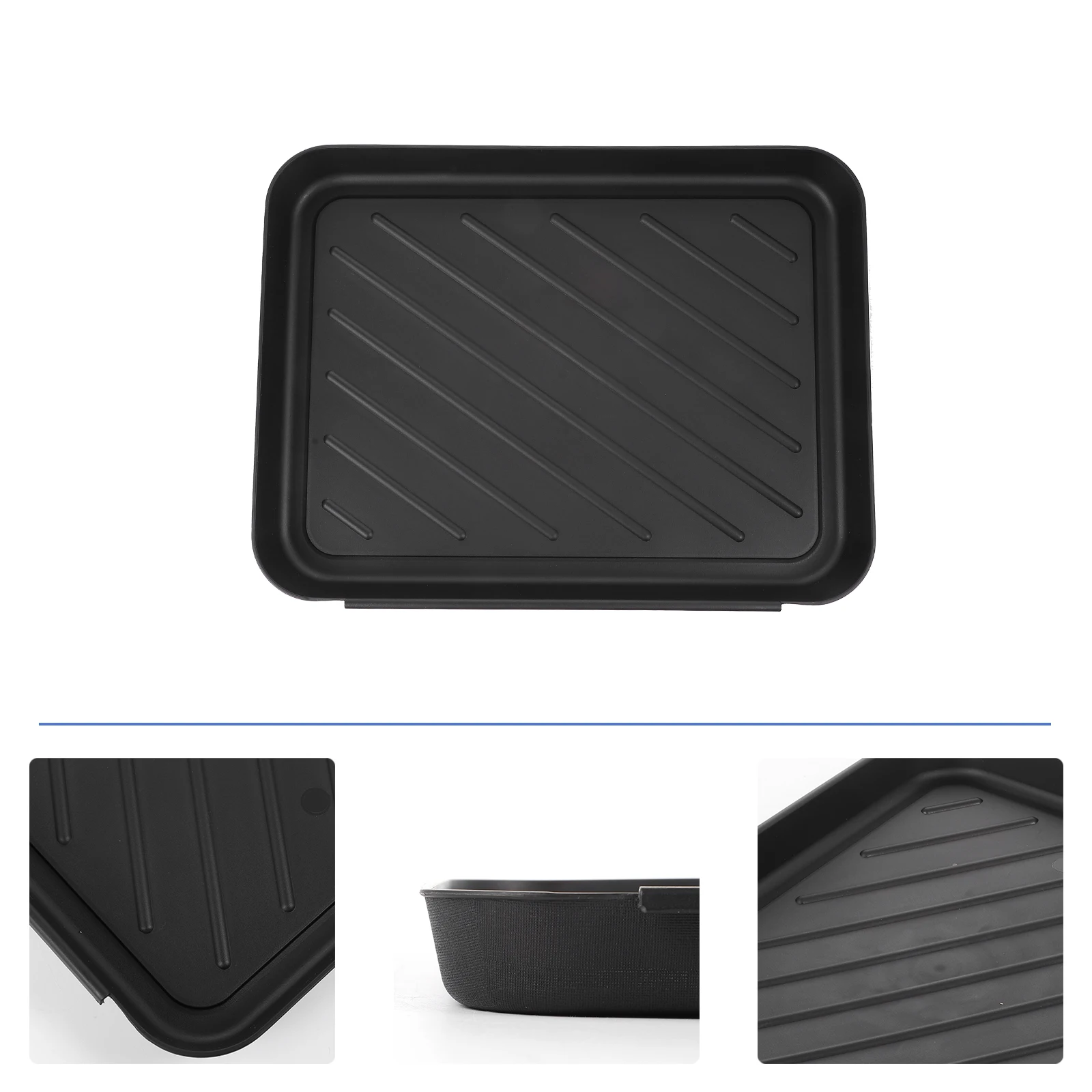

1Pcs Shoes Storage Plate Plastic Multipurpose Tray Floor Mat Dry Clean Garden Pet Storage Plastic Tray Feeding Plate