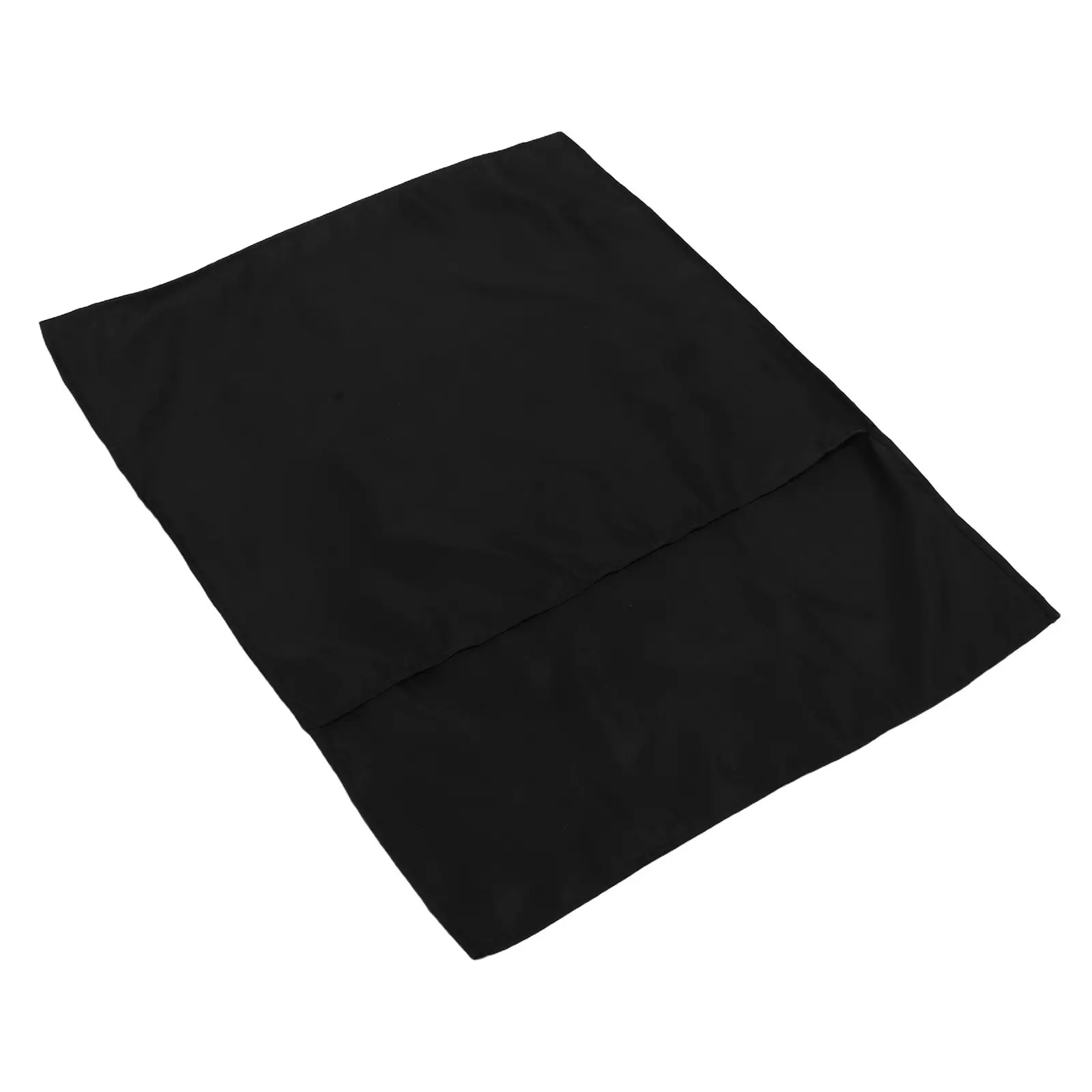 Chair Back Covers Dining Chairs Banquet Bbq Hotpot Catering Hotel Anti-Stain Oilproof Anti-Theft Clothes Protection Black Seat
