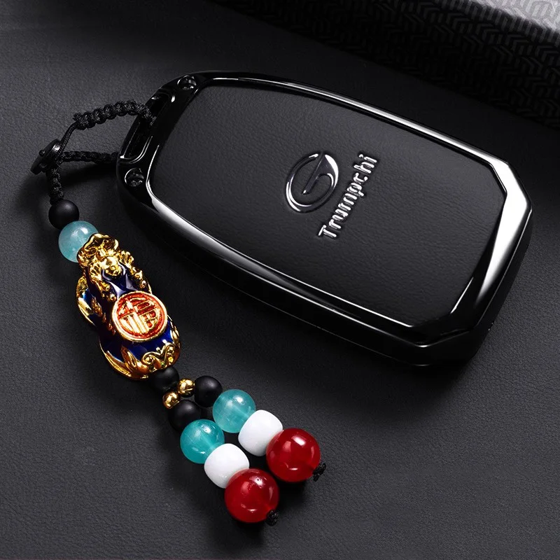 Autoschlüsseletui für GAC Trumpchi GS3 GS4 Emzoom GS8 Emrow Mbao GN8 Empow Emkoo Schlüsselanhänger Cover Shell Gehäuse Halter Fob Zubehör – Detail 11