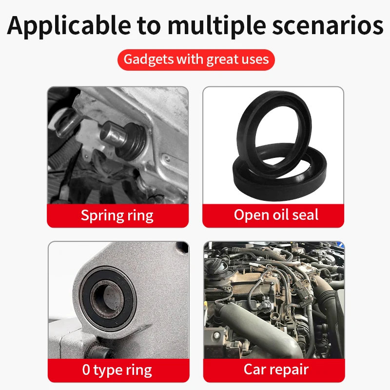 Imagem -06 - Luxianzi-car Oil Seal Screwdrivers Grupo Auto Veículo O-ring Junta Extrator Removedor Pick Hooks Kit de Ferramentas Pcs