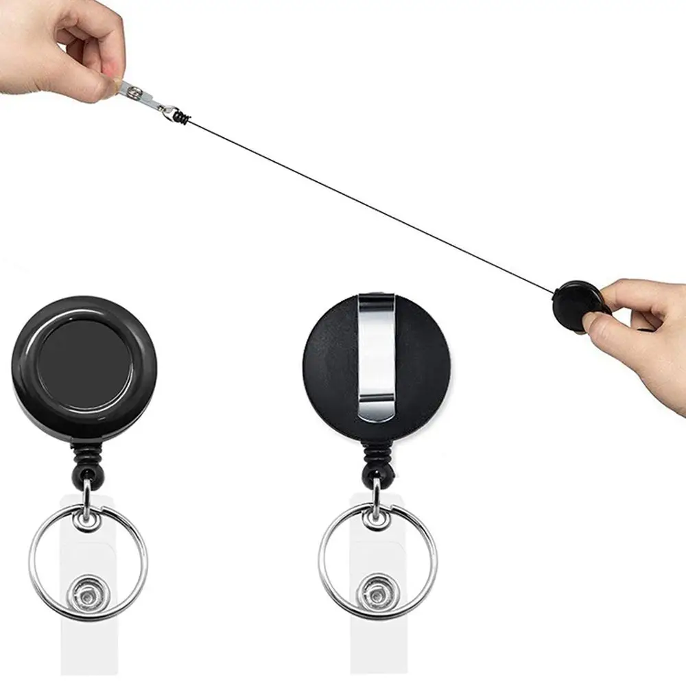 サプライバッジホルダーキーネックストラップ名刺格納式バッジホルダーバッジセットストラップIDカードホルダーネームカードホルダー