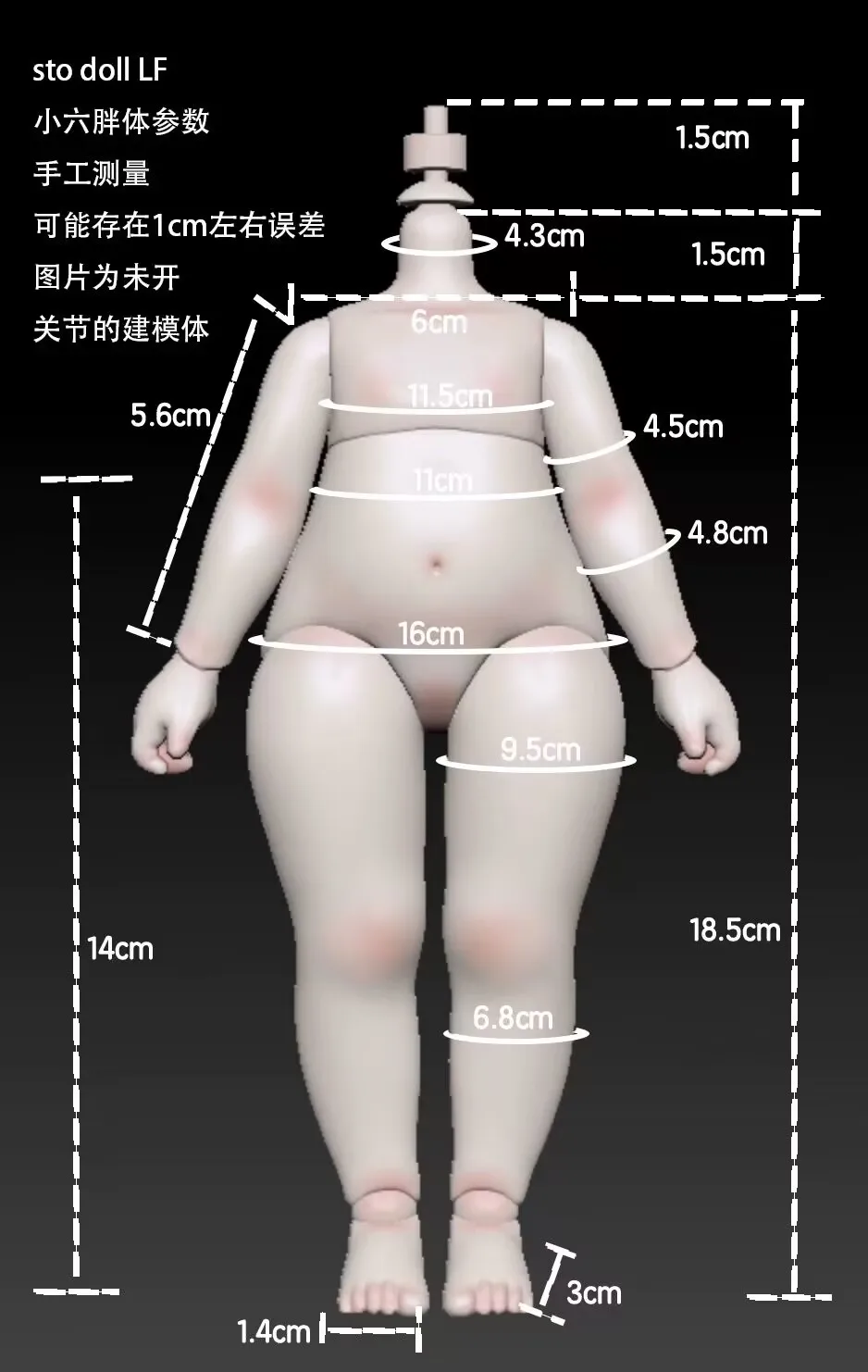 Customized BJD dolls Fat body 18.5cm Body for Blyth doll STO jointed body white skin - AliExpress 26 Customized BJD dolls Fat body 18.5cm Body for Blyth doll STO jointed body white skin - AliExpress 26