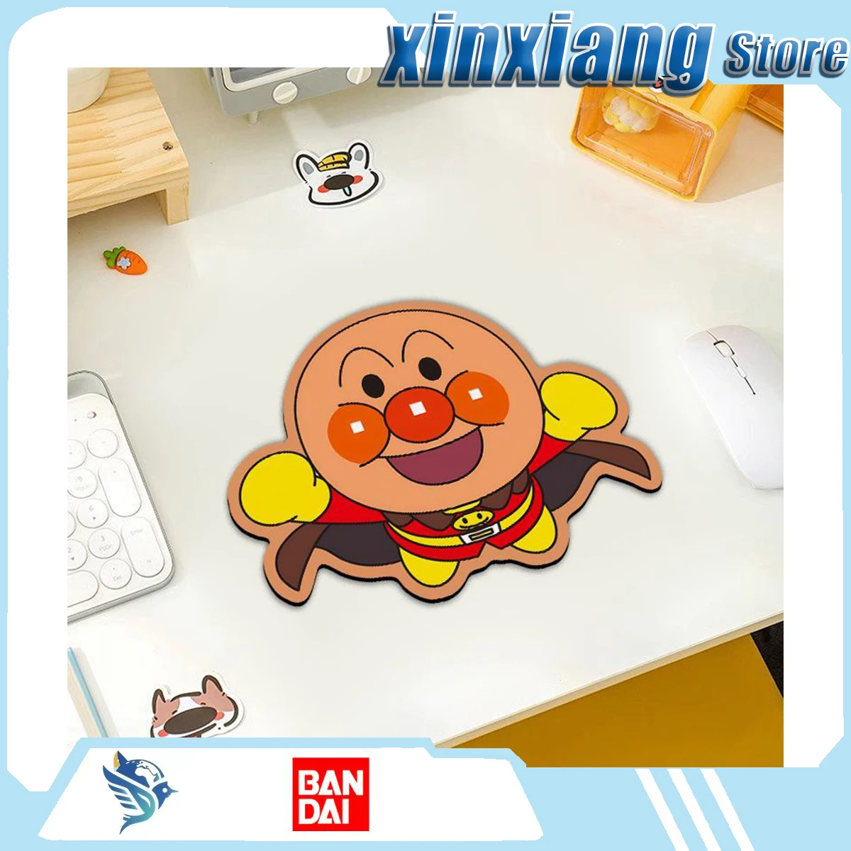 

Bandai Anpanman mouse pad Absorbent and sweat-proof Anti-slip mouse pad Cute cartoon mouse pad comics souvenirs trendy toys