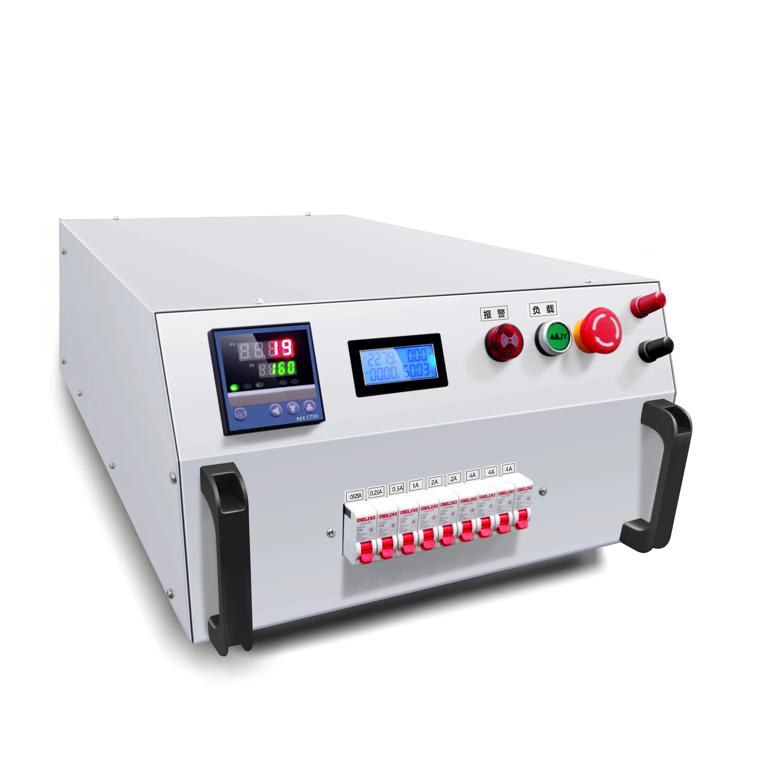 

Resistive Load Bank Single Phase AC230V 7KW Used for Solar Inverters Testing