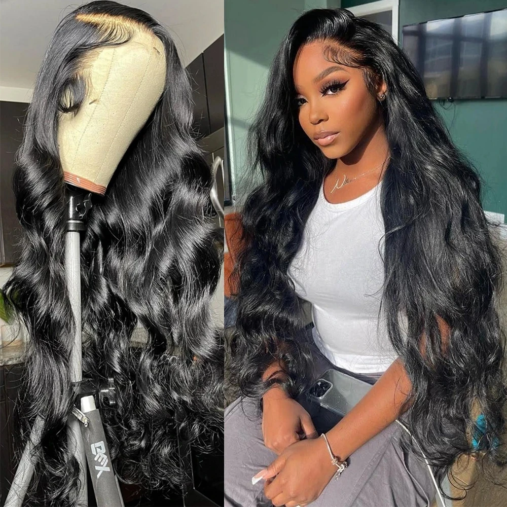 WIGIRL 30 40 inch Body Wave 13x6 HD Lace Front Human Hair Wigs Glueless Wig Brazilian Water Wave 13x4 Lace Frontal Wig For Women