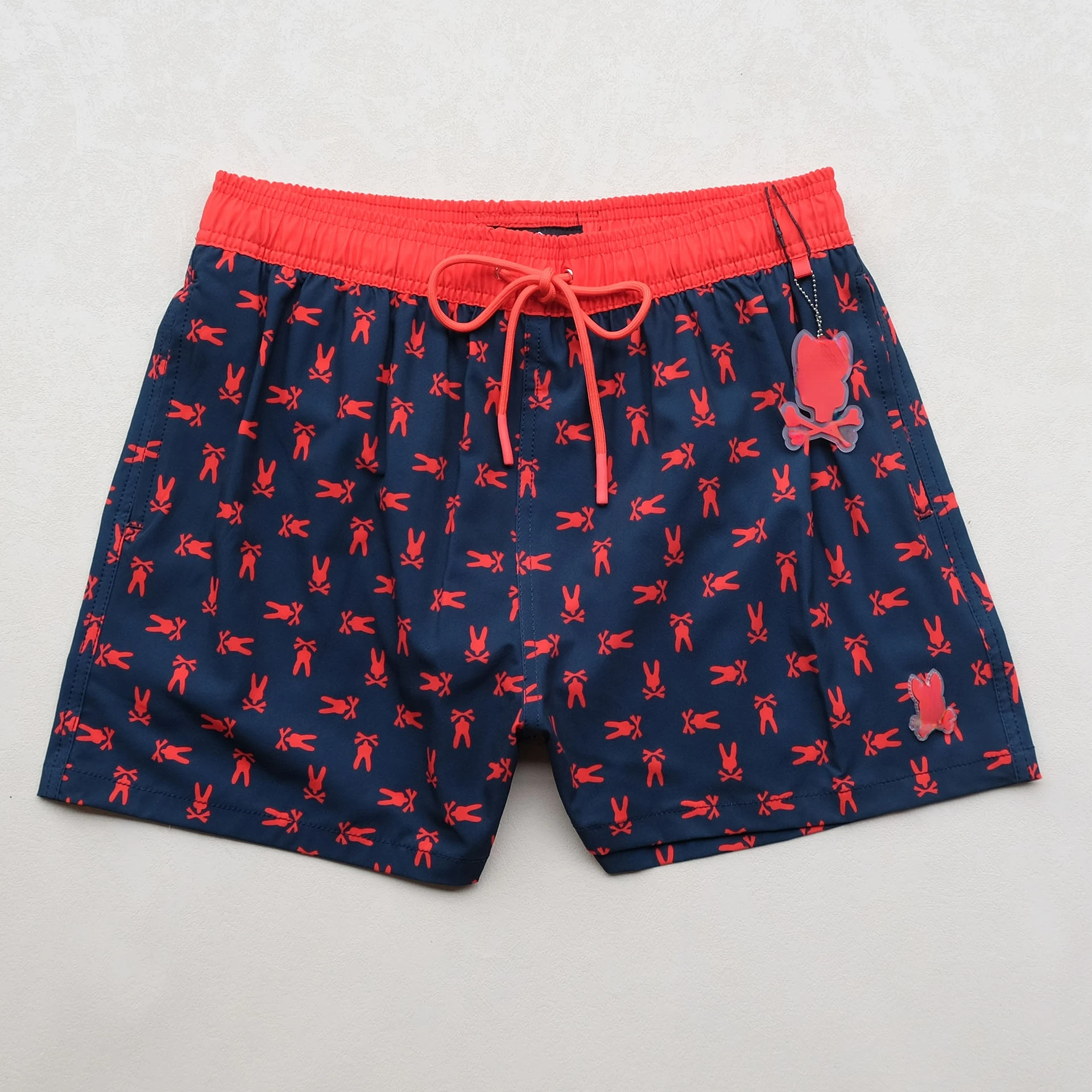 Fashionable And Sexy Brand Bunny Shorts Men Swimwear Waterproof Quick Drying Bermuda Mens Bathing Shorts Sexy Boardshorts