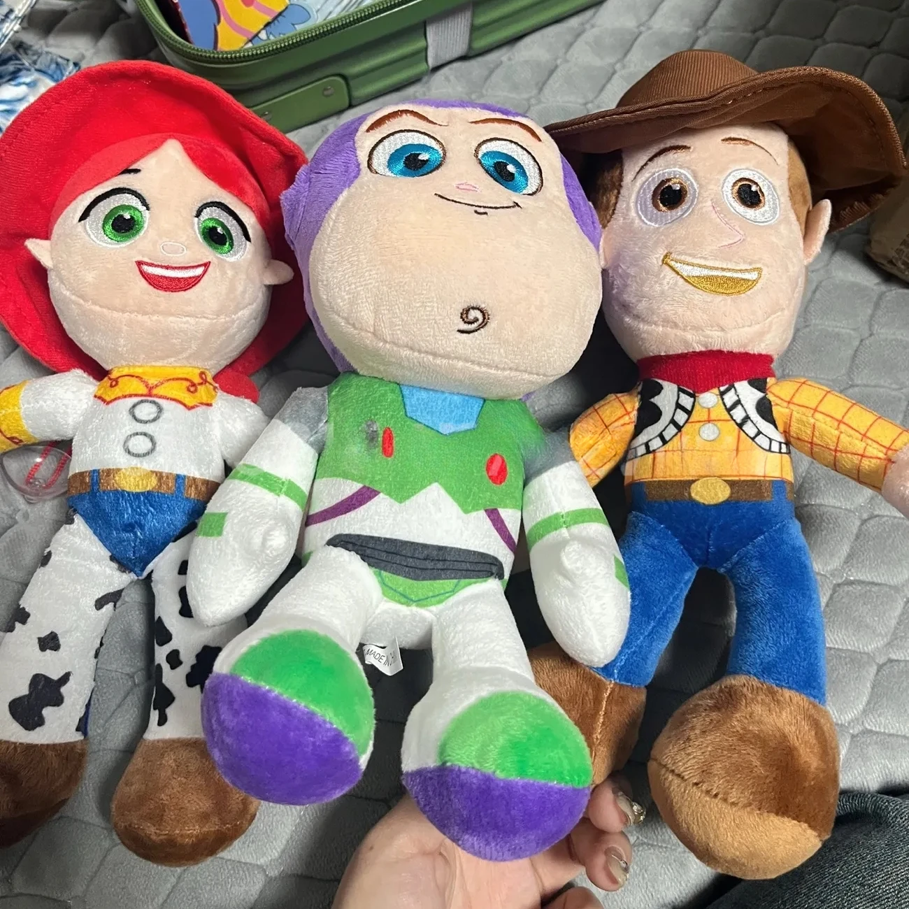 Cute Woody Buzz Lightyear Plush Toy Lovely Stuffed Anime Jessie Plushies Pendant Cartoon Doll Home Decor Xmas Gifts