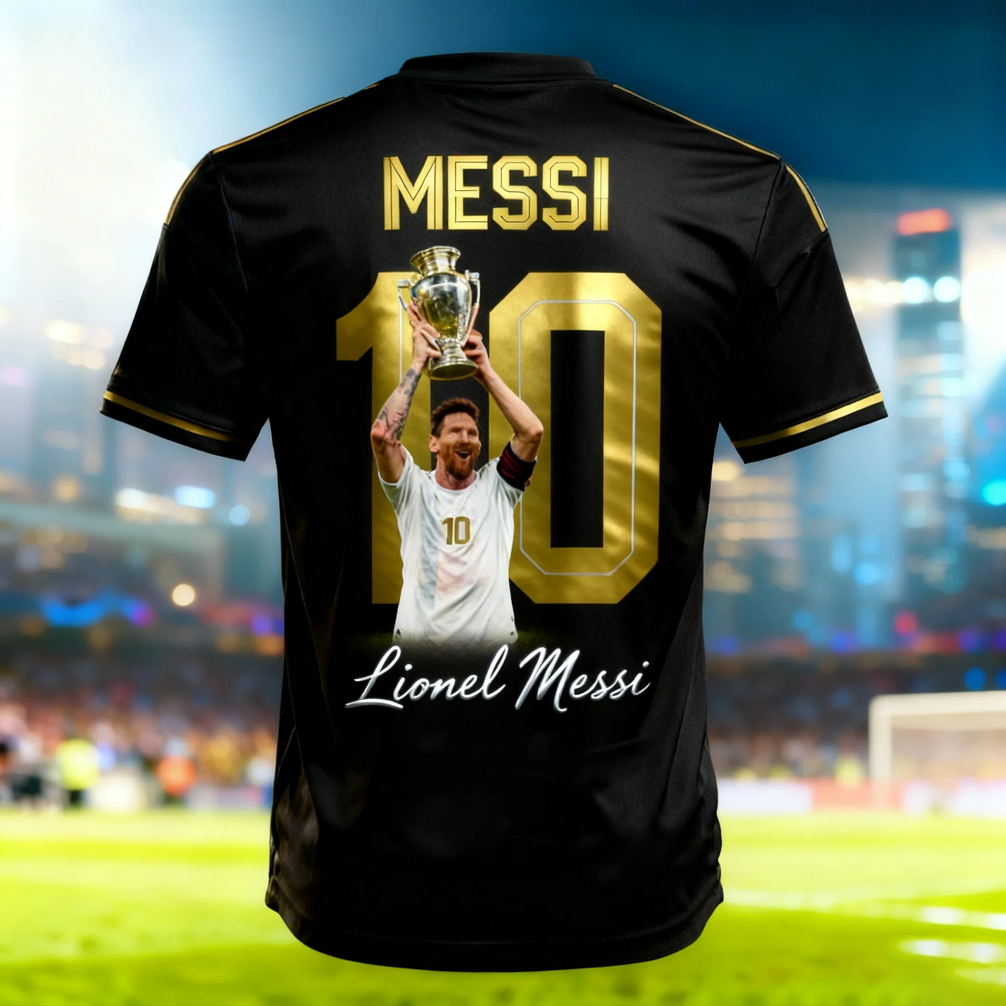 ChatGPT AI MESSI #10 Football Jersey