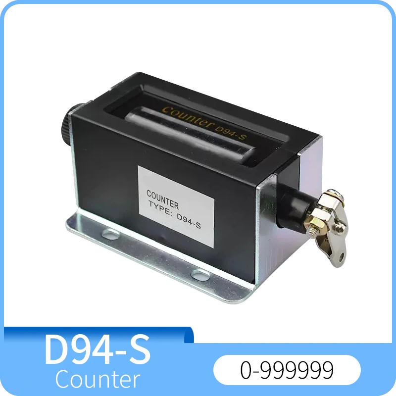 Imagem -06 - Mecânica Pull Stroke Counter Resettable Lap Counter Pitch Counter Caixa Preta D67-f Dígitos D94-s Dígitos