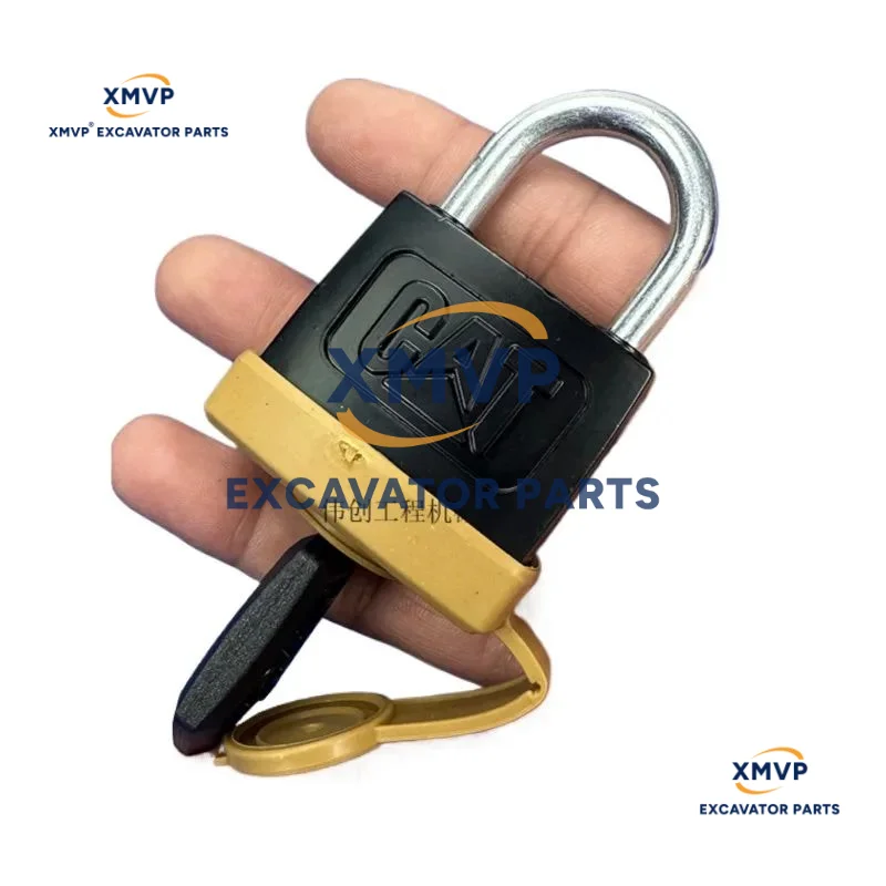 For Caterpillar Cat Fuel Tank Lock Excavator Lock Head Anti-theft Padlock E320 323 329 330 336c D Excavator