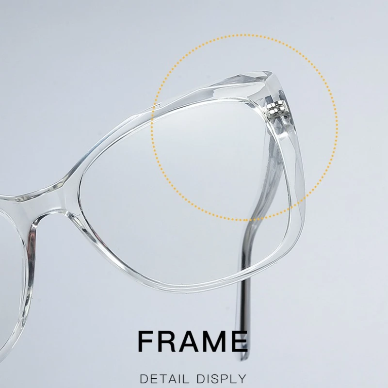 GJ OPTICIAN البلاستيك التيتانيوم التصميم الأصلي النظارات الطبية البصرية ربيع جديد مكافحة الضوء الأزرق القراءة النظارات التقدمية