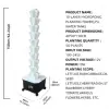 26895-e820ed.jpg Hydroponic Growing System Kit Premium 50-Hole Aeroponic Vertical Tower Pump Mobile Water Tank