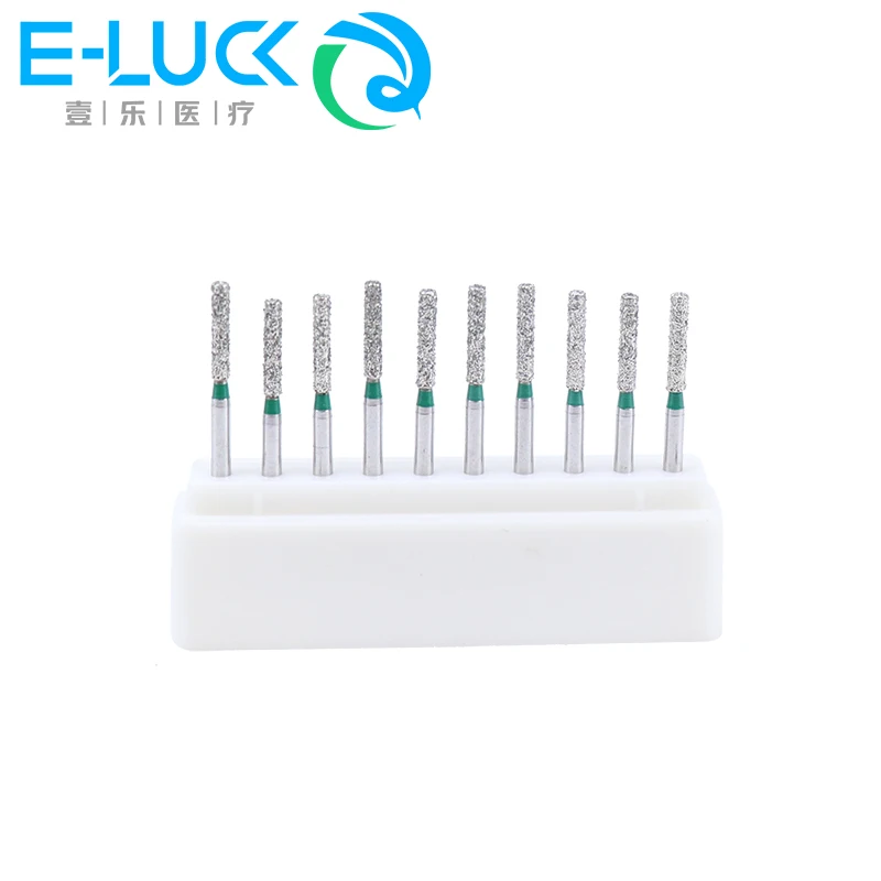 5Pcs E-Luck Dental Diamond Burs FG 1.6Mm สำหรับ Handpieces ความเร็วสูง RS/DI/SO/SF/WR Series