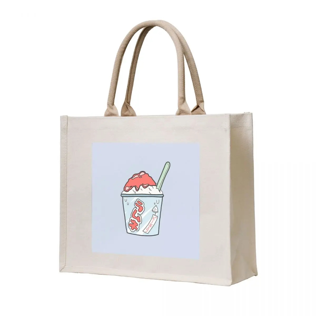 

Soda Shaved Ice Cream Tote Bag shoping bag custom canvas bag hand Candy bags