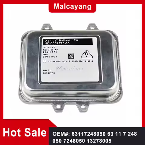 For Opel Astra GTC J Insignia Caravan Sports Tourer Stufenheck Xenon Headlight Ballast Control Unit 5DV009720-00 63117248050
