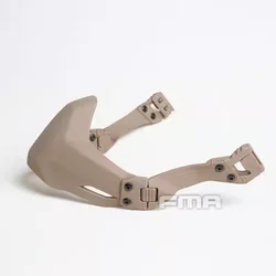 FMA Media máscara táctica plegable half seal para Airsoft
