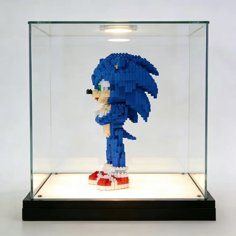 

3650pcs Blue The Hedgehoged Model Building Blocks Construction DIY Toys Creative Christmas Gift Idea Education Brick Kids