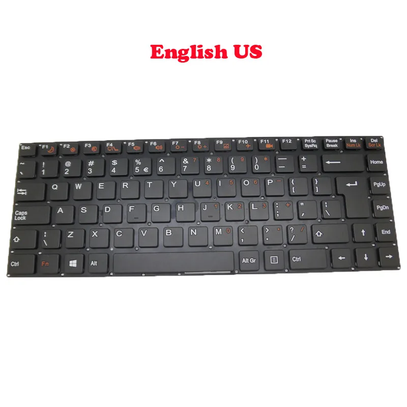Laptop Keyboard For CCE Ultra Thin HT345 HT345-TV English US Brazilian BR French FR Black No Frame New