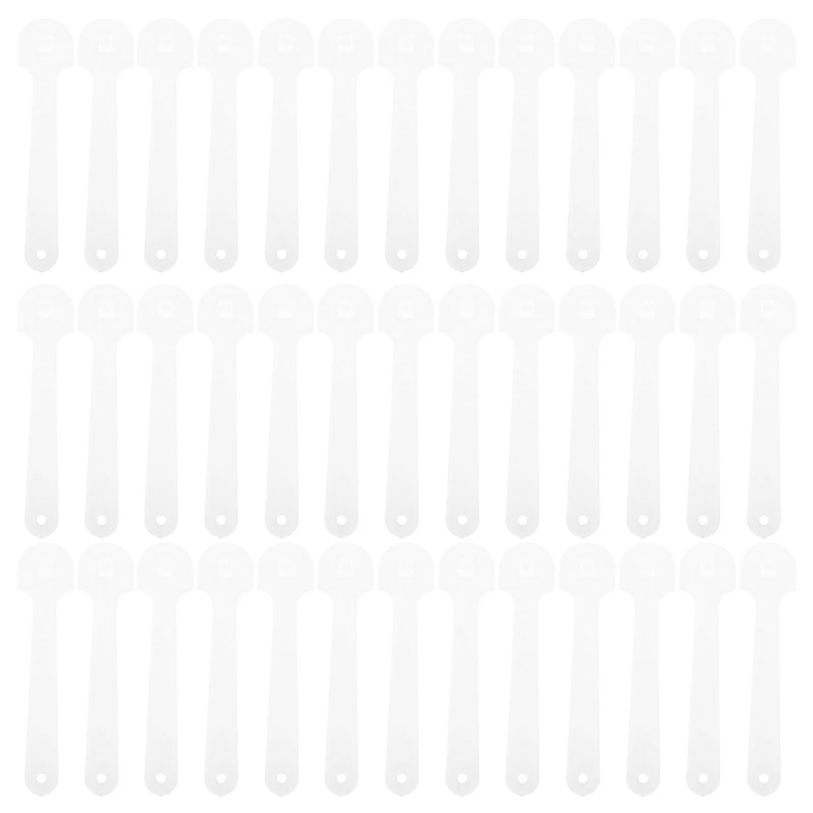 

100Pcs Fan Handles Plastic Circular Fan Sticks DIY Comfortable Grip Nailfree Snap Design for Crafting Wedding Events Home Decor