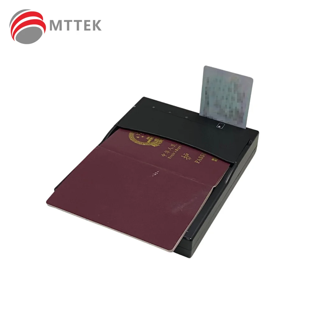 MEPR10 Passport Reader supports ISO18013 Driving Licences and ICAO 9303 Documents and ISO7816 protocol ID card