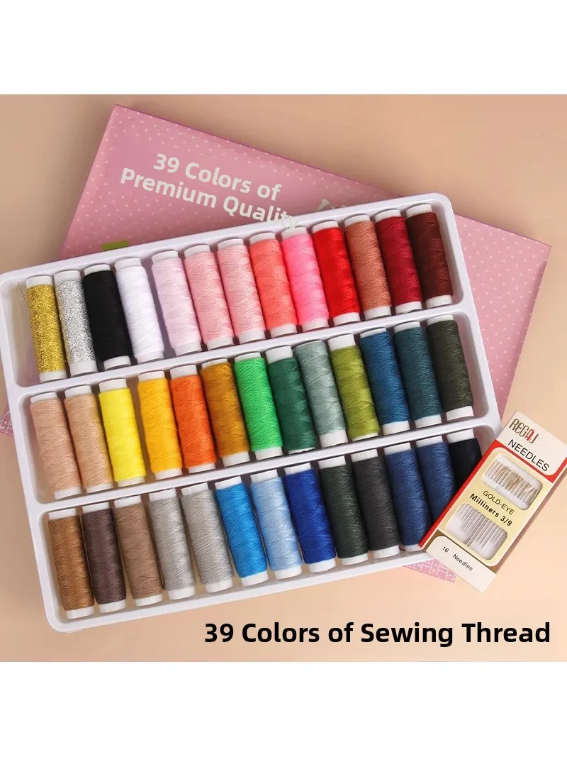 kit-de-costura-domestica-em-caixa-conjunto-de-linhas-com-39-cores-preto-e-branco-para-reparo-de-roupas-costura-manual-ag