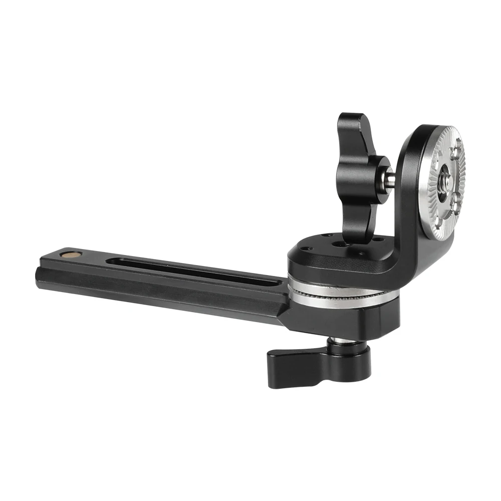 

Camera Studio Accessories 120mm NATO Rail with Dual ARRI Rosettes Connection Vertical Type M6 Thumbscrew Mount