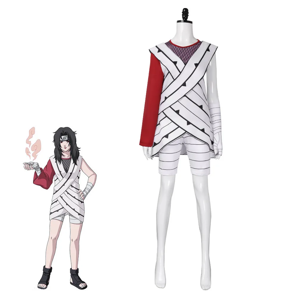

Anime Asma Xi Ri Hong cosplay white striped battle suit sexy carnival Halloween Christmas music festival party women's clothing