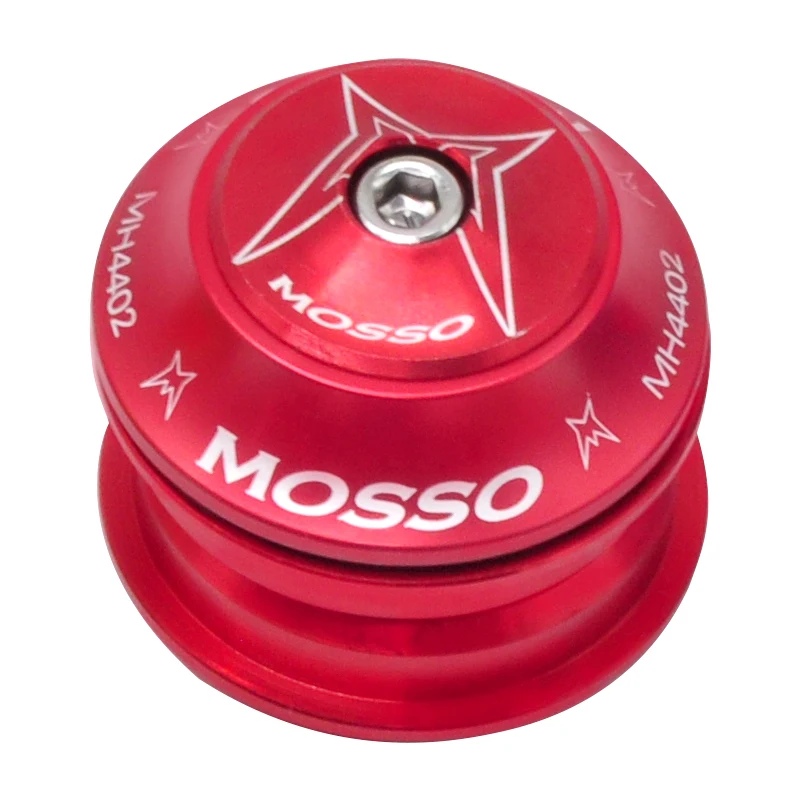 MOSSO MTB Road Bike Headset 44mm Ultralight Seal Bearing Front Fork Built-in Straight Pipe Tube Bowls