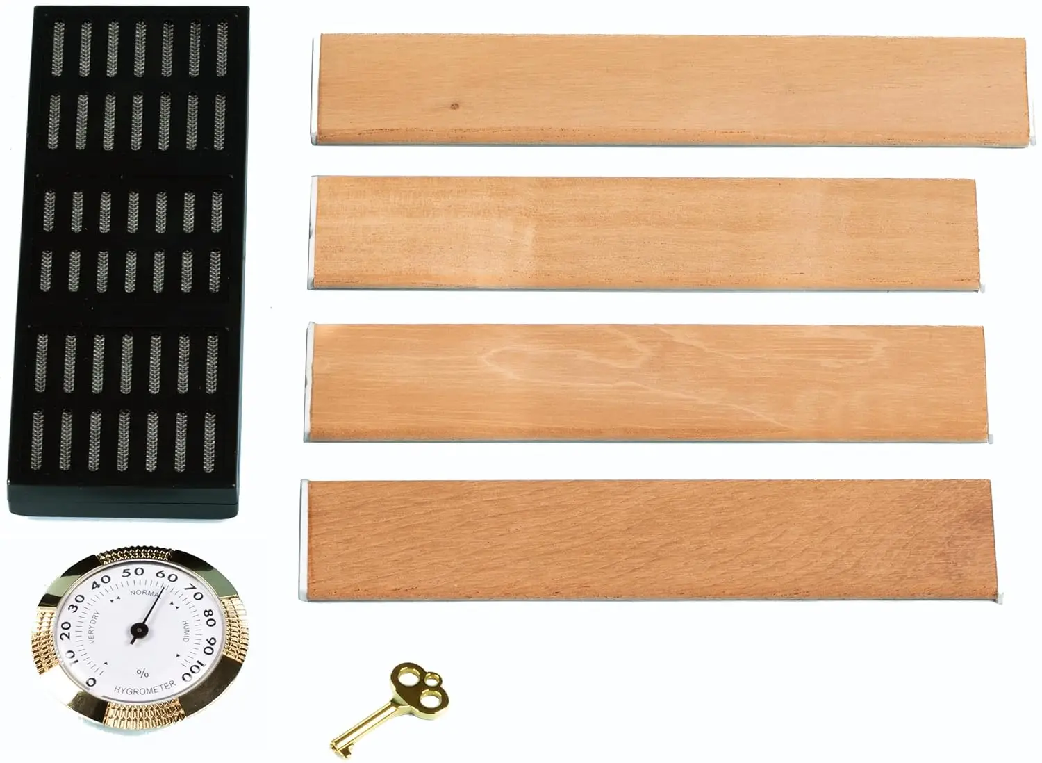 กล่องเก็บซิการ์ Baccus สไตล์โมเดิร์นอาร์ตเดโค - จุได้ถึง 200 ชิ้น - สี: ทูโทน, ปรับแต่งได้