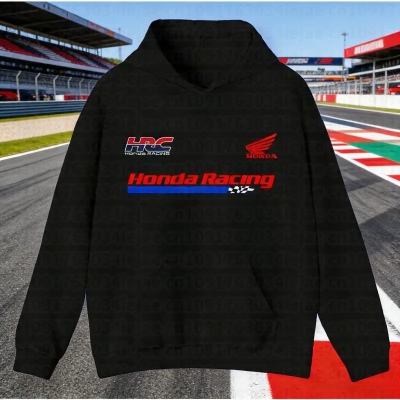 

Худи с логотипом Honda, осенне-зимняя, унисекс, повседневная, в стиле стритвир, для мотоциклистов