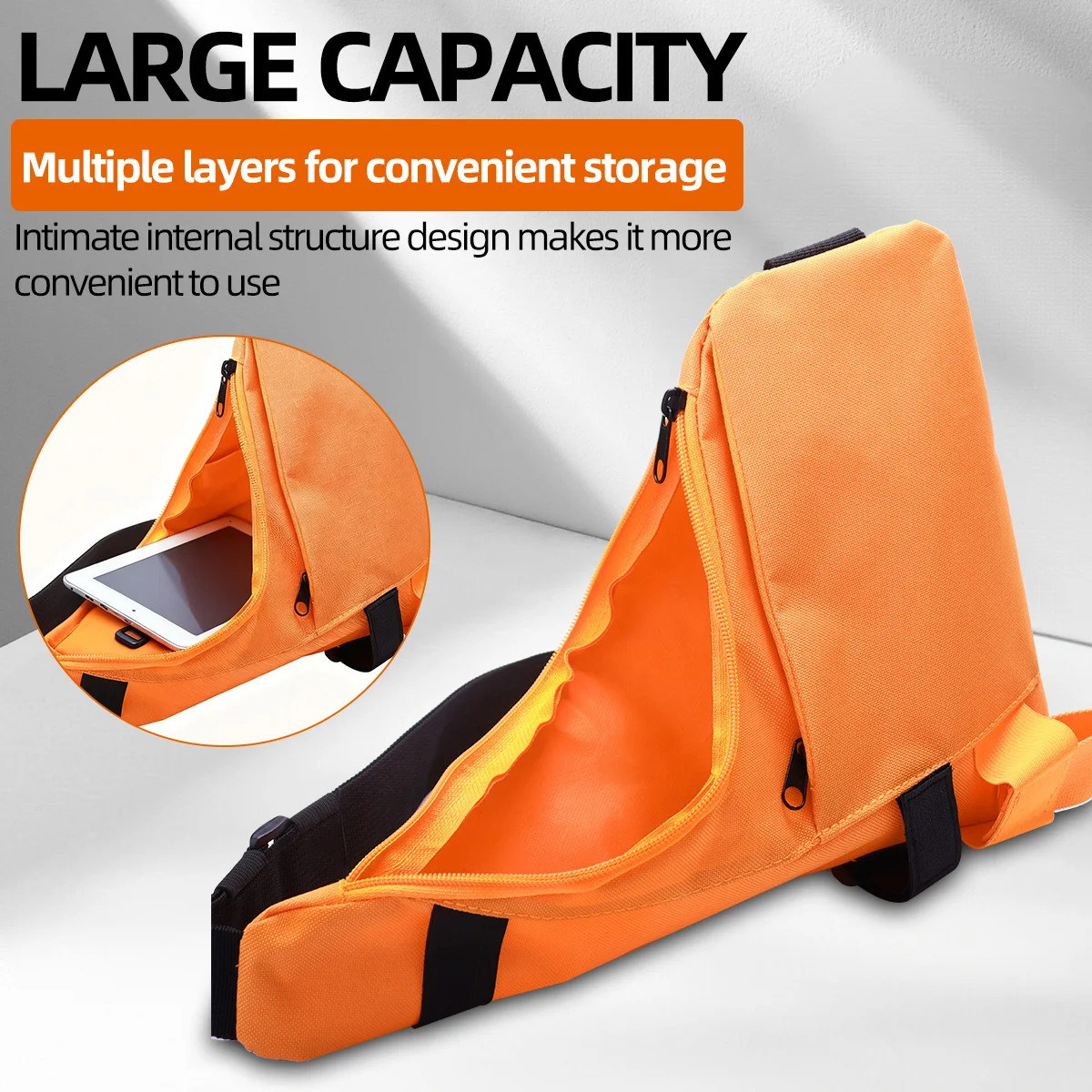 Bolsa ABBREE en L para walkie UV-5R – Táctica impermeable manos libres - imagen 5