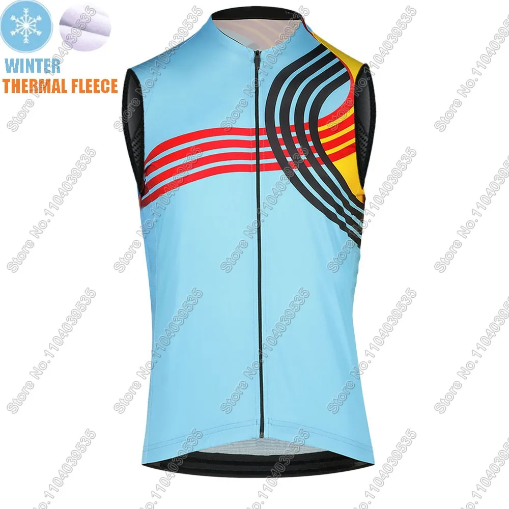 Belgium National Team 2025 Cycling Sleeveless Belgian Jerseys Bicycle Vest Cycling Jersey Bike Clothing MTB Maillot Cyclisme