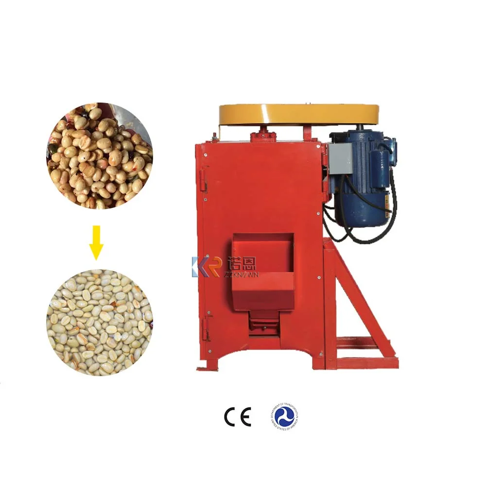 Hot Sale High Productivity Fresh Coffee Bean Peeling Degumming And Cleaning Machine