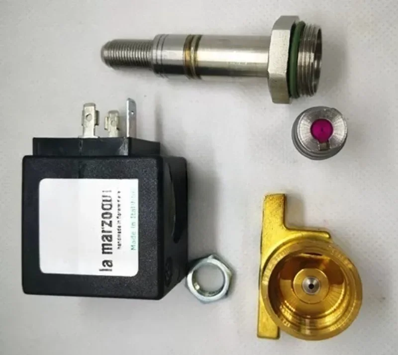 Magnetventil For Italian Coffee Machine Accessories Imported Three-way Right-angle Brewing Head Solenoid Valve Wasser und Dampf — Detail 1