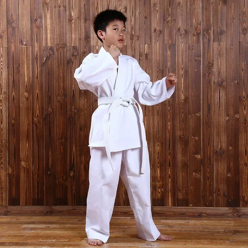 Taekwondo Sportswear Karate Suits For Children Sports Training Suits Adult Karate Uniform Judo Suits Clothes