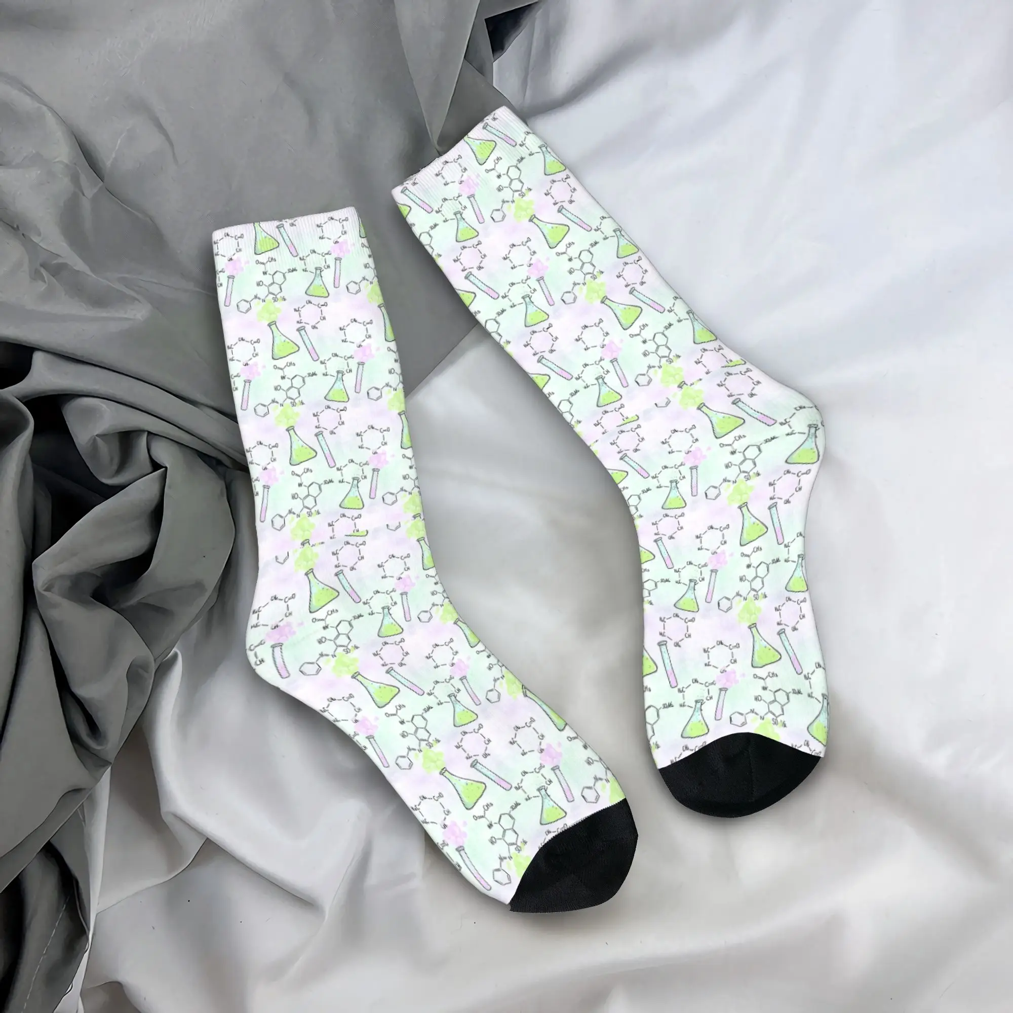 Men Socks Science Back to School Supplies Student Education School Materials Stockings Anti Skid Socks Winter Sports Socks