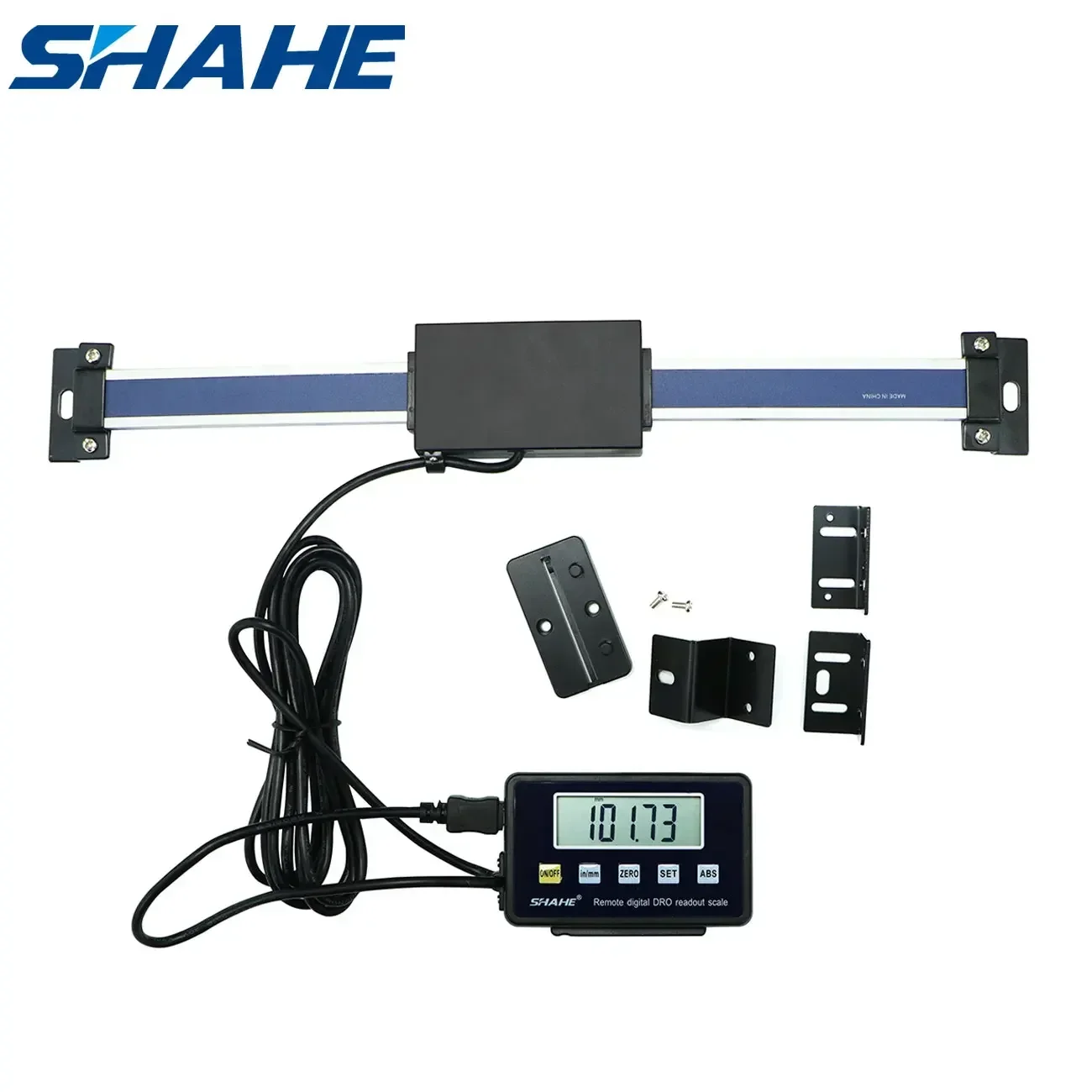 

Shahe 0-200 mm 0.01 mm DRO Magnetic Remote Digital Readout Digital Linear Scale External Display