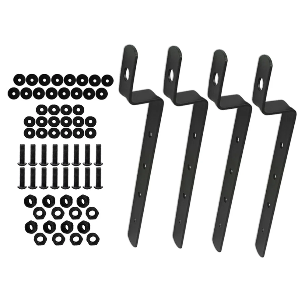 

Универсальный кронштейн для боковой коробки мотоцикла, металлический монтажный кронштейн для DIY, держатель монтажной коробки, совместимый с большинством