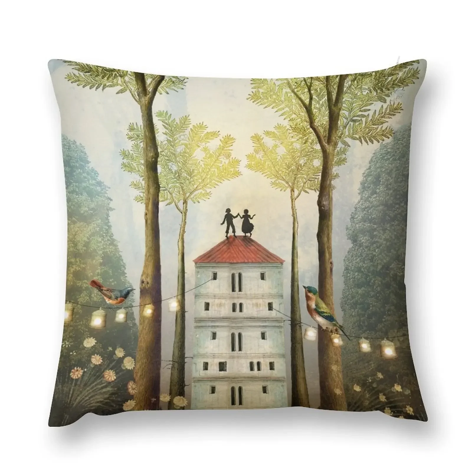 

Four of Wands Throw Pillow Couch Cushions Decorative Cushions For Luxury Sofa Pillow Case pillow