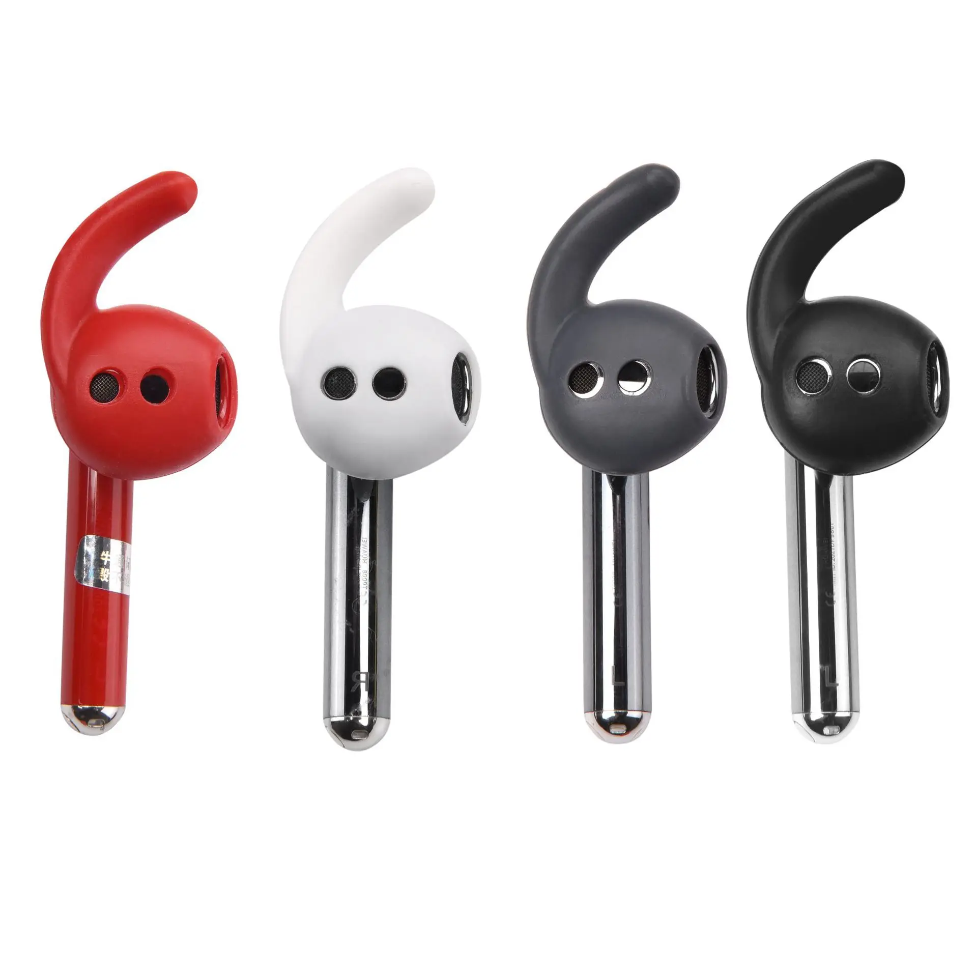 4Pcs Silicone Ear Hooks for HUAWEI Freebuds 4E Earbuds Eartips Lipstick Anti-drop Earhook TWS Tips earphones Earplugs