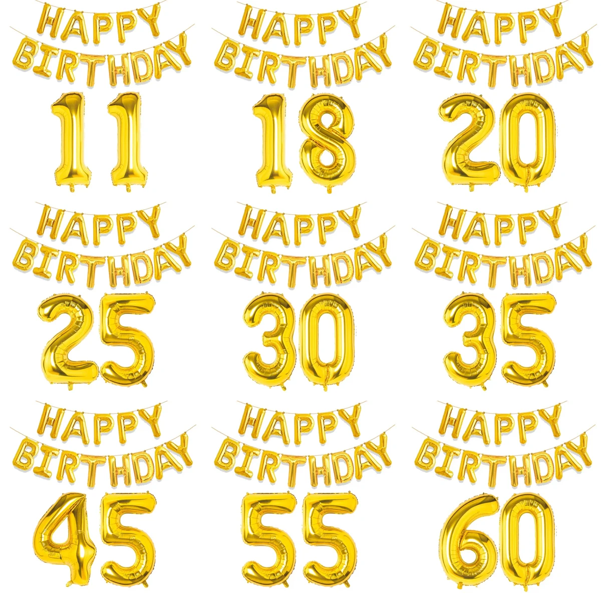 10 oro: La Scelta Perfetta per Decorazioni di Feste di Compleanno
