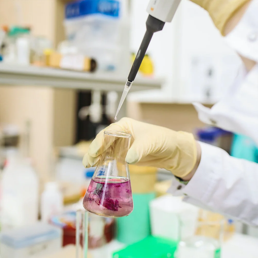 

6 Pcs Flask Set Laboratory Grade Chemical Container Thick Wall Plastic Beaker Chemistry