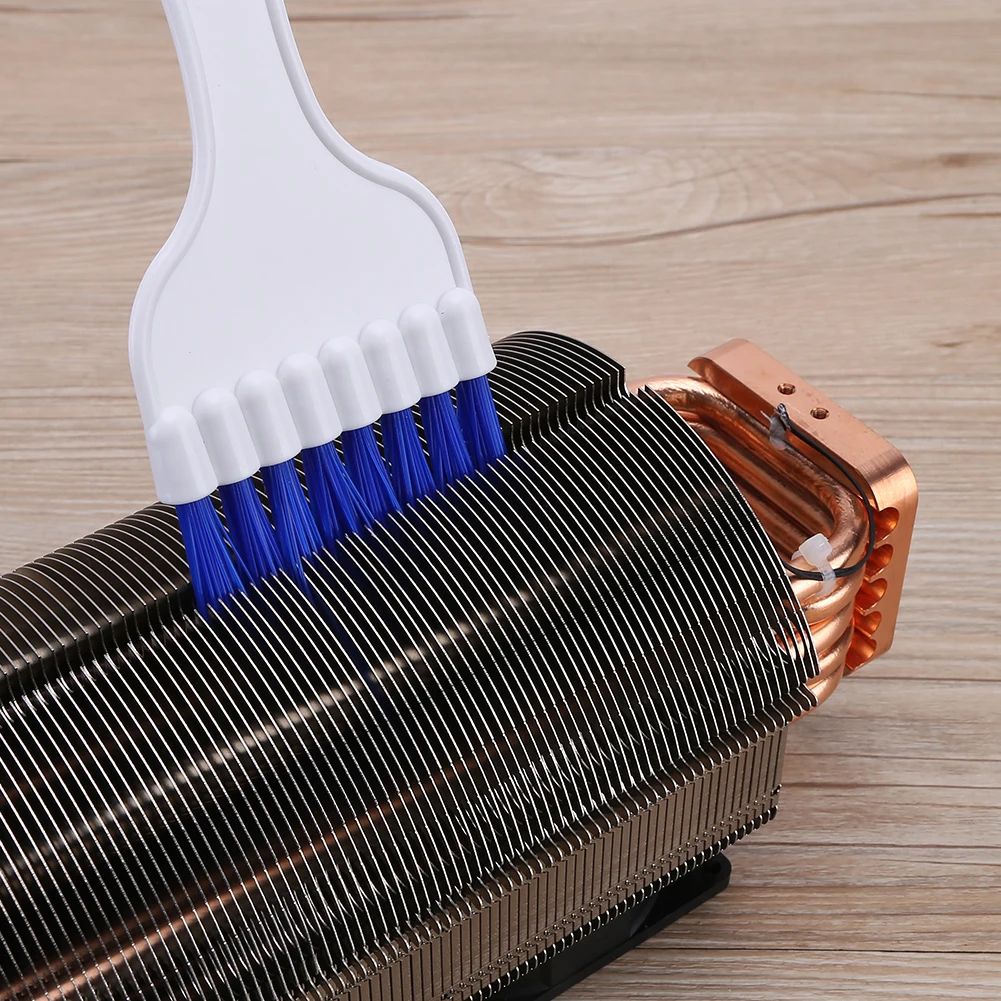 أداة تنظيف زعانف مكثف مكيف الهواء، أداة إصلاح بلاستيكية، فرشاة تنظيف مرنة لأدوات تنظيف المنزلية لمكيف الهواء