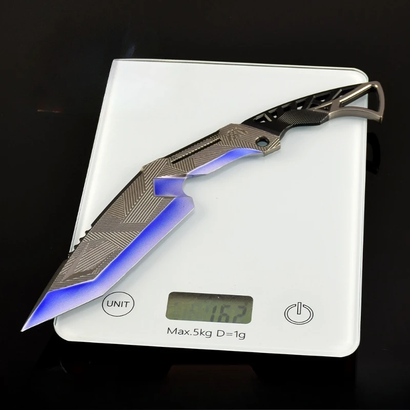 27 cm/10,62 in Arena Breakout Spiel Peripherie Hanxing Messer Waffe Modell Training messer Metall Handwerk Sammeln Ornament Jungen Spielzeug