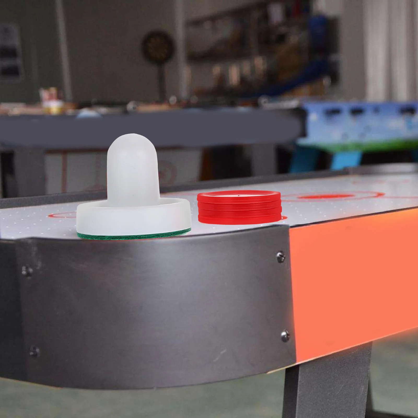 

2 set Ice Puck Set Plastic Air Pusher For Accessories Air Hockey Paddles Plastic Hockey Parts Team Sports